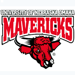 Nebraska-Omaha Mavericks 2004-2010 Primary Logo iron on paper